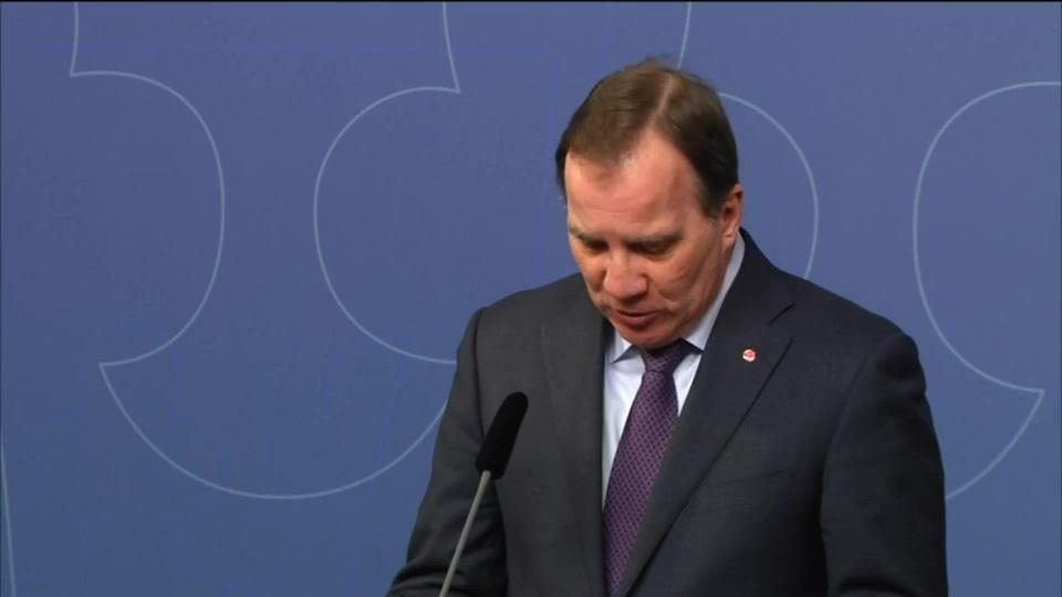 Löfven om terrordåden