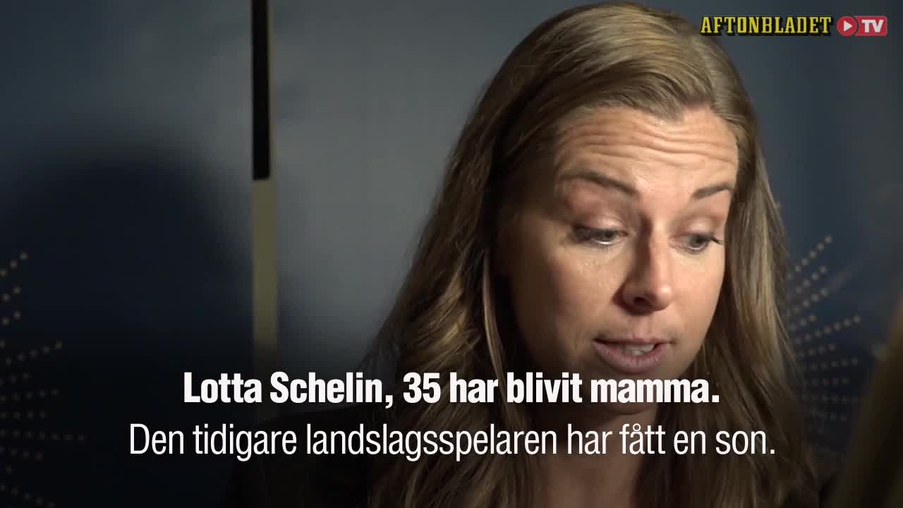 Lotta Schelin har blivit mamma