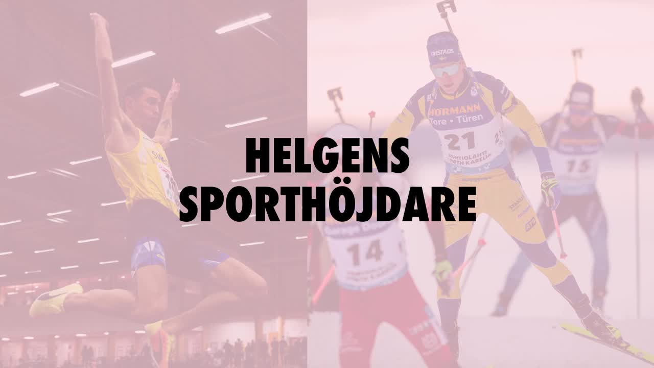 Här är helgens sporthöjdare 18-20 mars