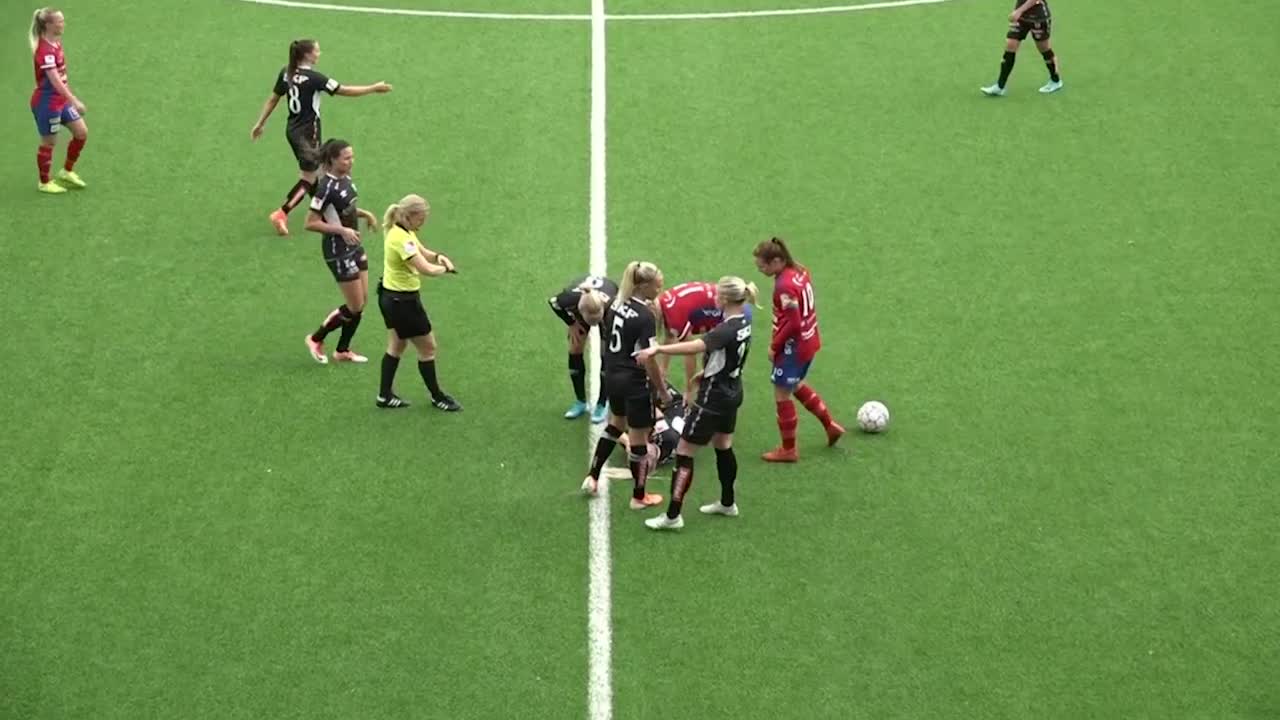 Rubensson däckad – efter otäck smäll