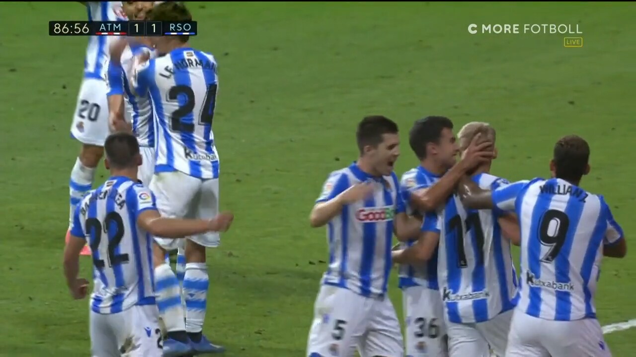 Se målet som frälste Real Sociedad till en Europa-plats