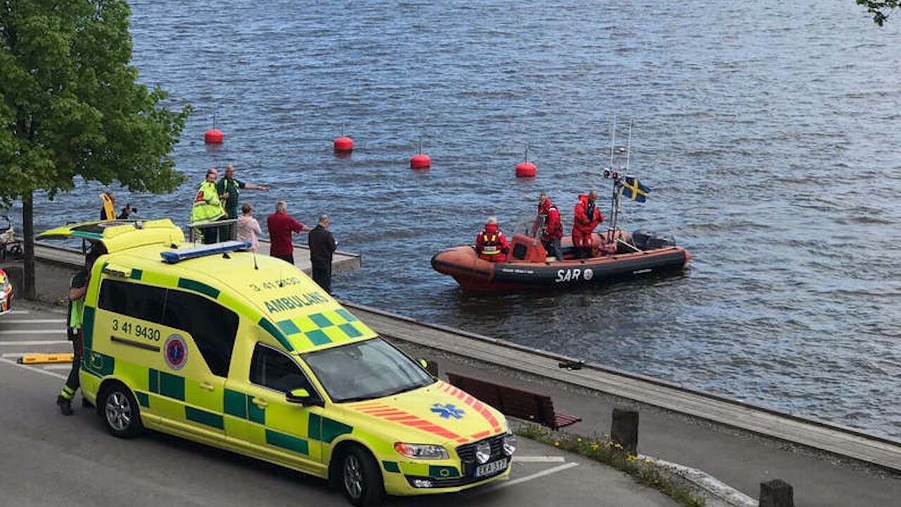 Drunkningsolycka i Strängnäs - hittade övergiven rullator