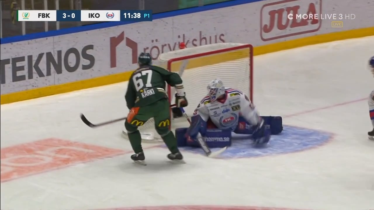 Färjestads galna överkörning mot Oskarshamn