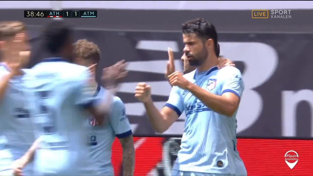 Diego Costas fina hyllning – efter målet