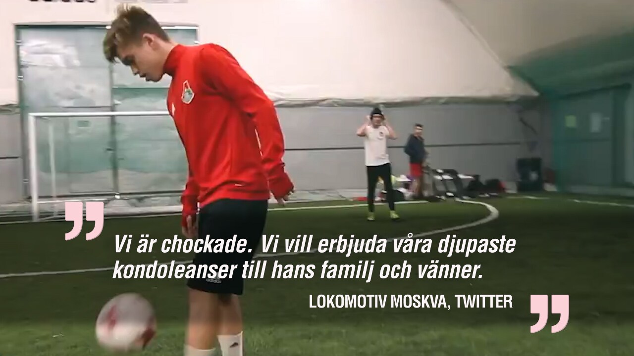 Tragedin – ryska talangen död