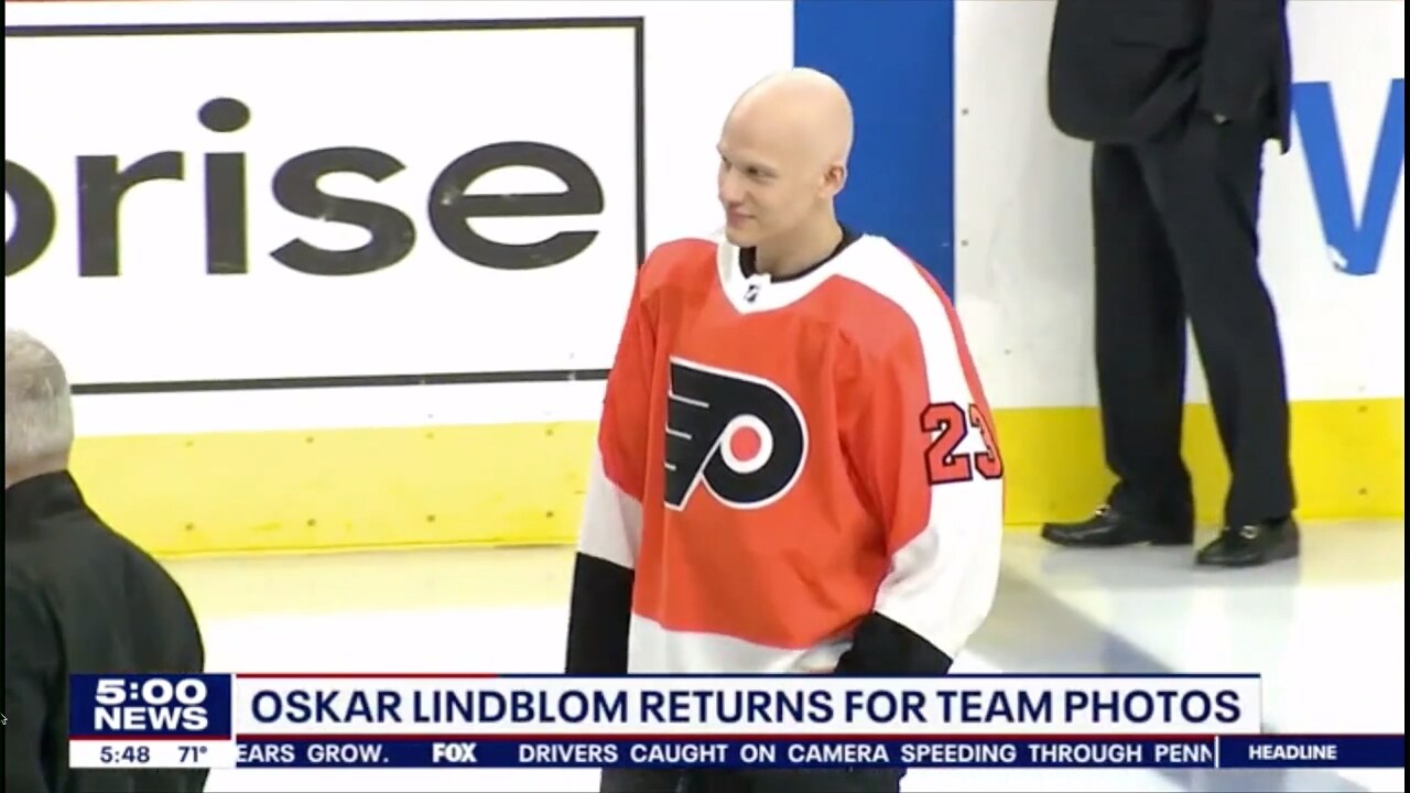 Mitt i cancerbehandlingen – Lindblom med på lagfotot