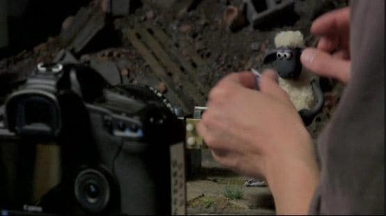 Häng med bakom kulisserna på Fåret Shaun!