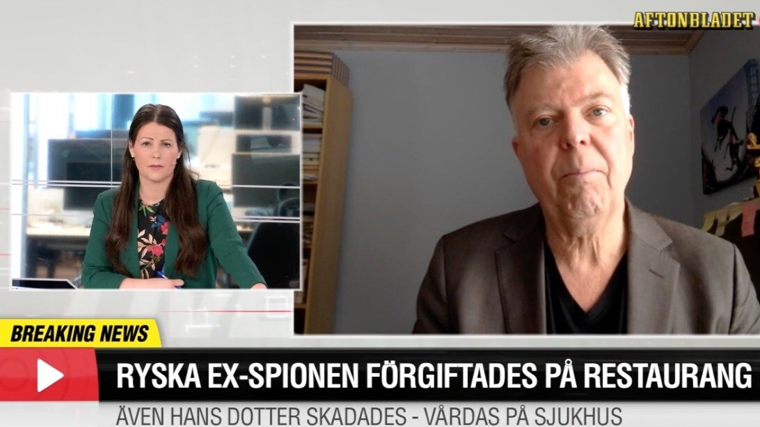 Wolfgang Hansson om fallet med förgiftade ex-spionen