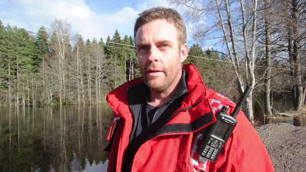 "Det finns hus som står helt i vatten och där kan det vara kört"