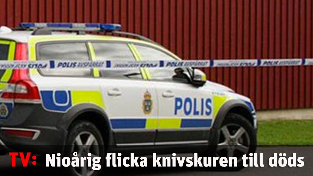 Nioårig flicka knivskuren till döds