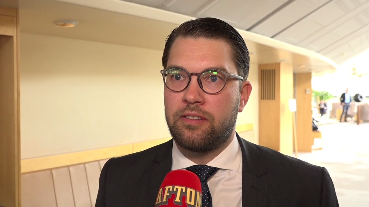 Jimmie Åkesson efter EU-debatten