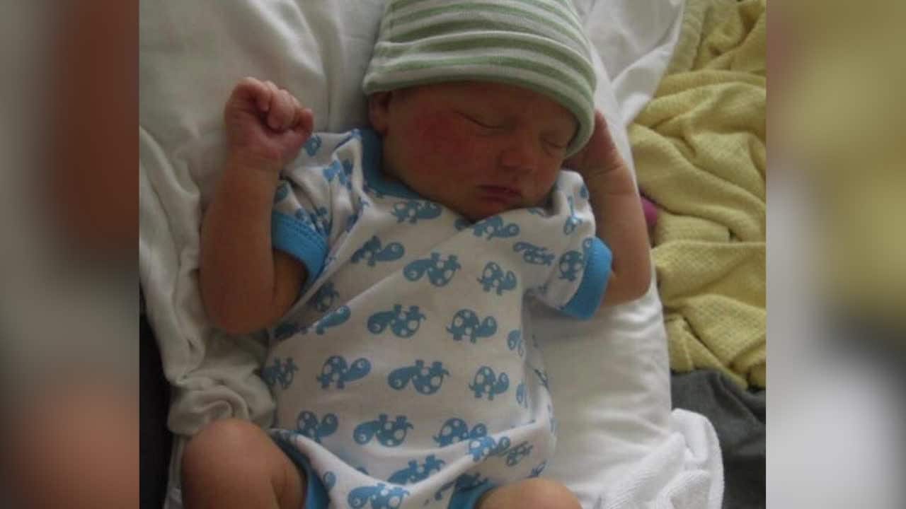 Casper har en sjukdom som tio barn per år föds med