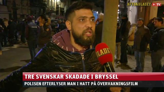 Vittnet Jean Sfeir såg polisinsatsen i Schaarbeek