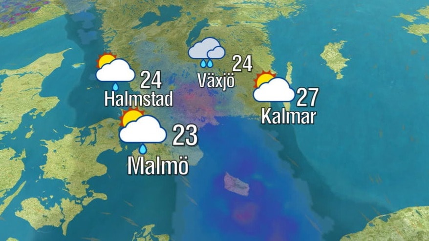 Så blir vädret fram till helgen – tredygnsprognos