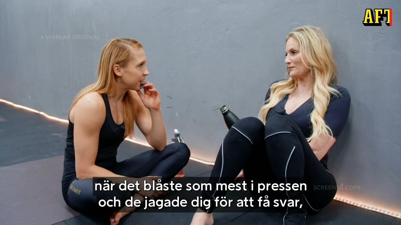 Elin Härkönen ett år efter uppbrottet med Paolo Roberto