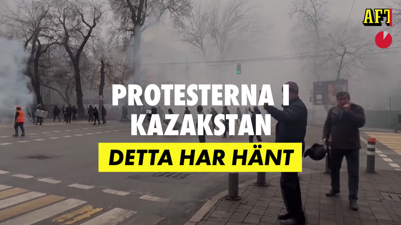 Protesterna i Kazakstan – Detta har hänt