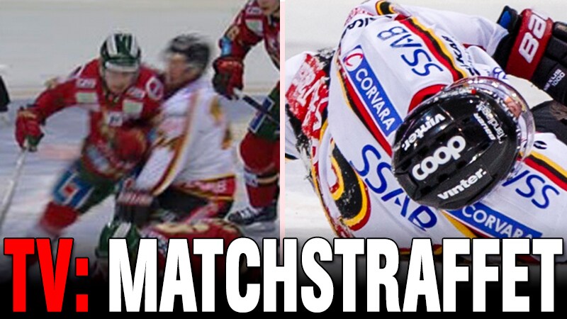 Här får Frölunda-backen matchstraff