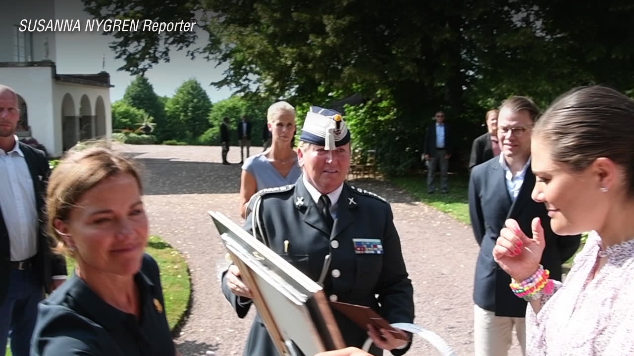 Kronprinsessan: "Det är med spänning Estelle börjar skolan"