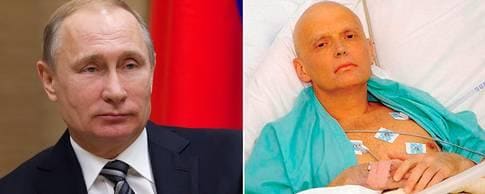 Uppgifter: Putin godkände mordet på Litvinenko