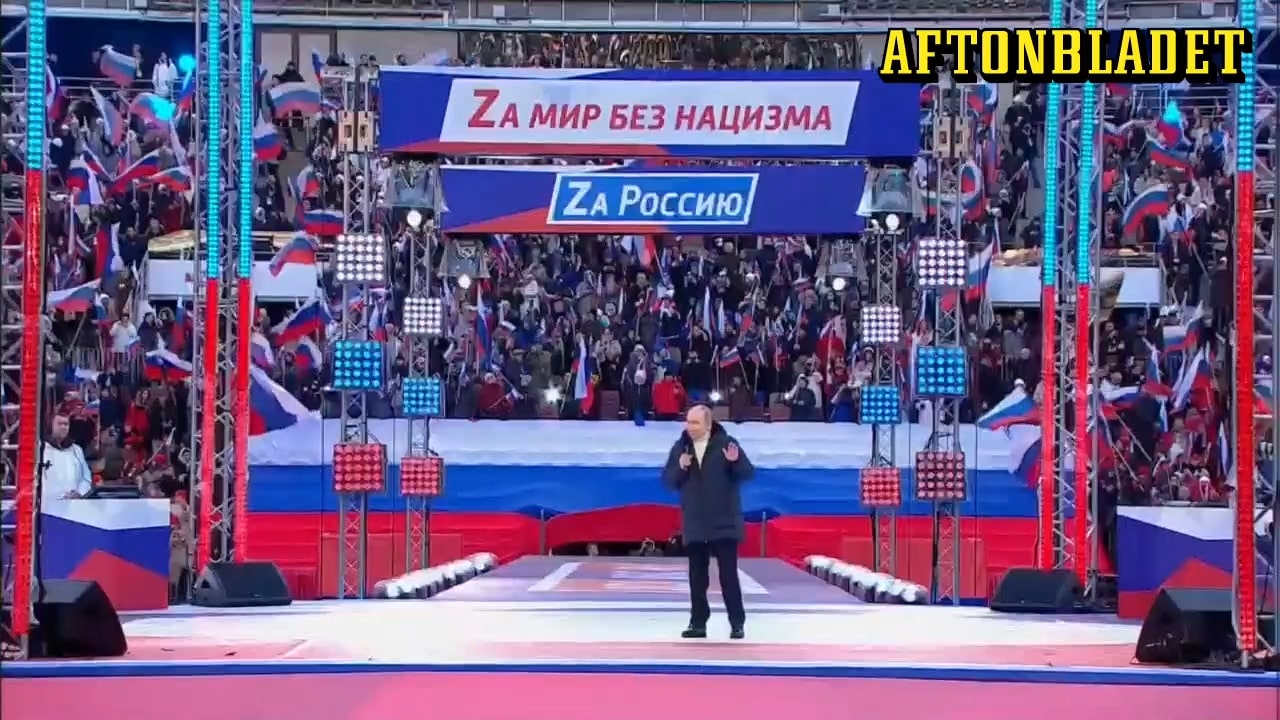 Experten om Putins massmöte: Många lögner i talet