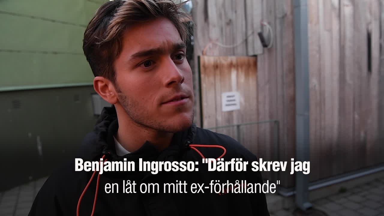 Benjamin Ingrosso: "Därför skrev jag låten om mitt ex"