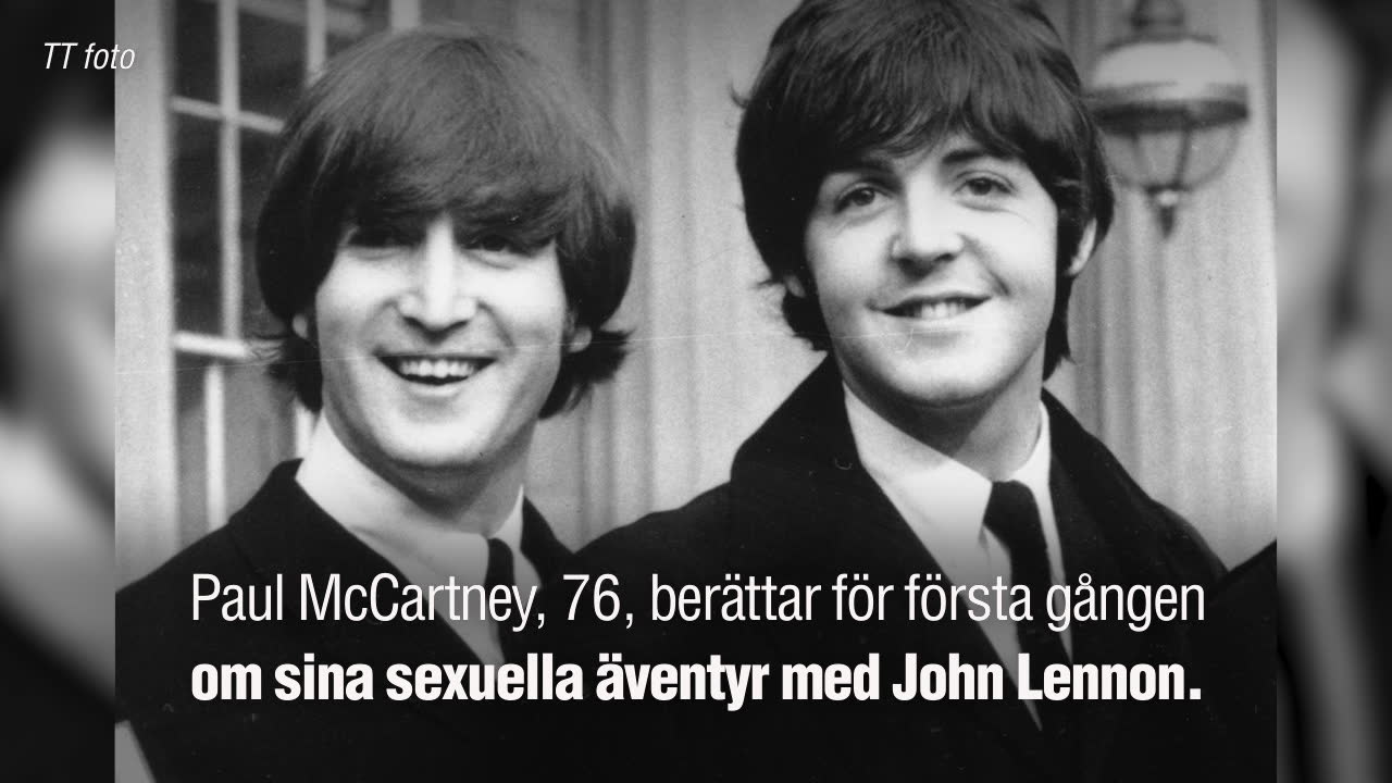 Paul McCartney: "Någon började onanera"