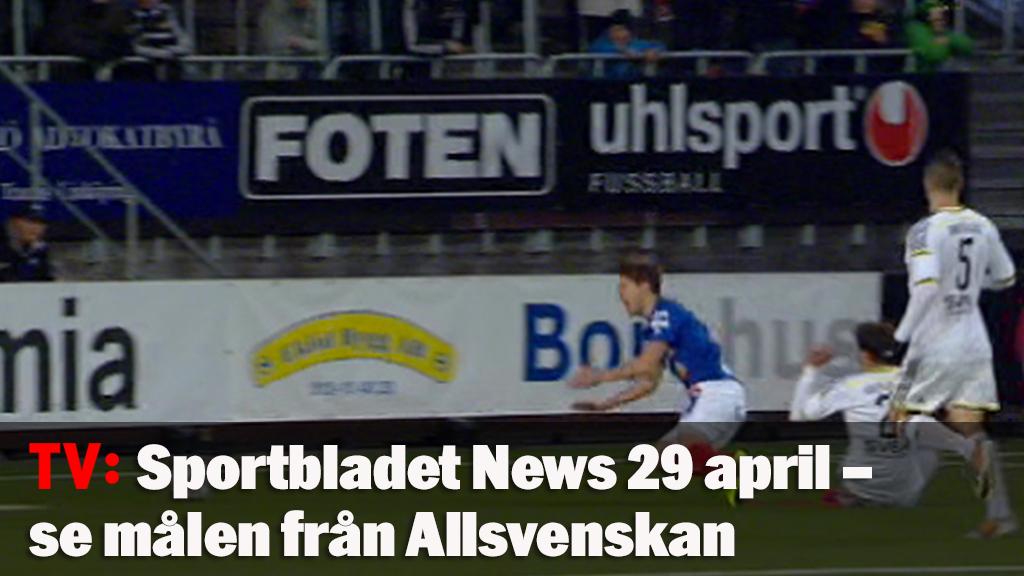 Sportbladet News 29 apr 21.40