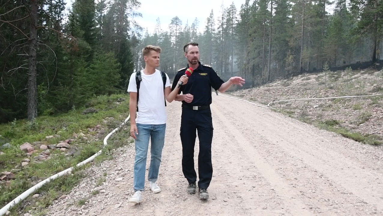 Se förödelsen efter storbranden – Aftonbladet på plats i brandområdet