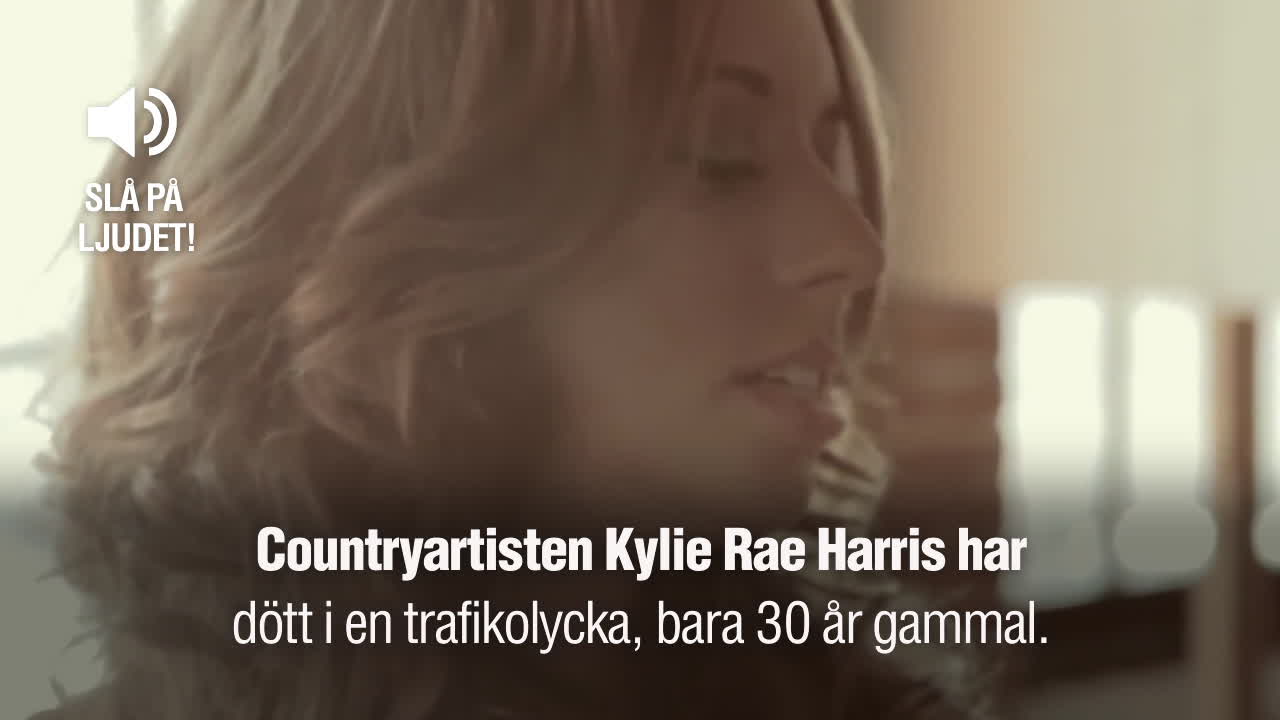 Artisten Kylie Rae Harris, 30, död efter trafikolycka