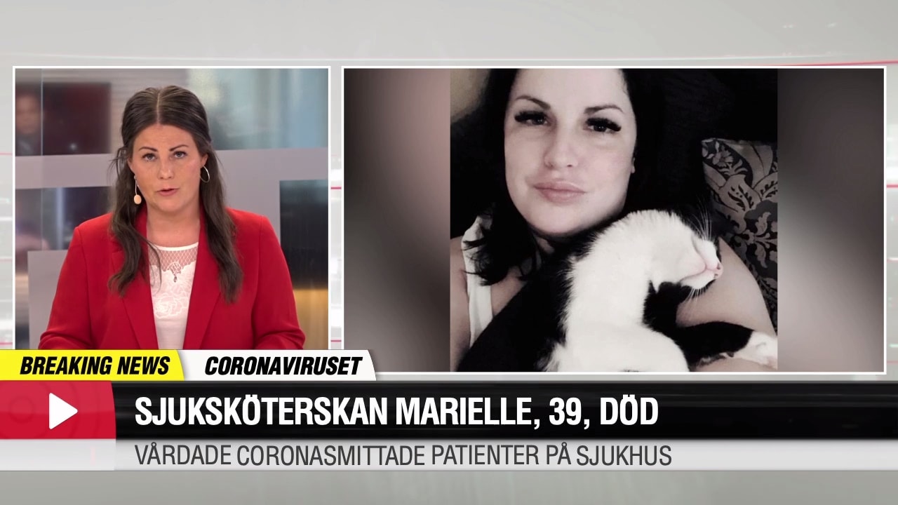 Sjuksköterskan Marielle, 39, död