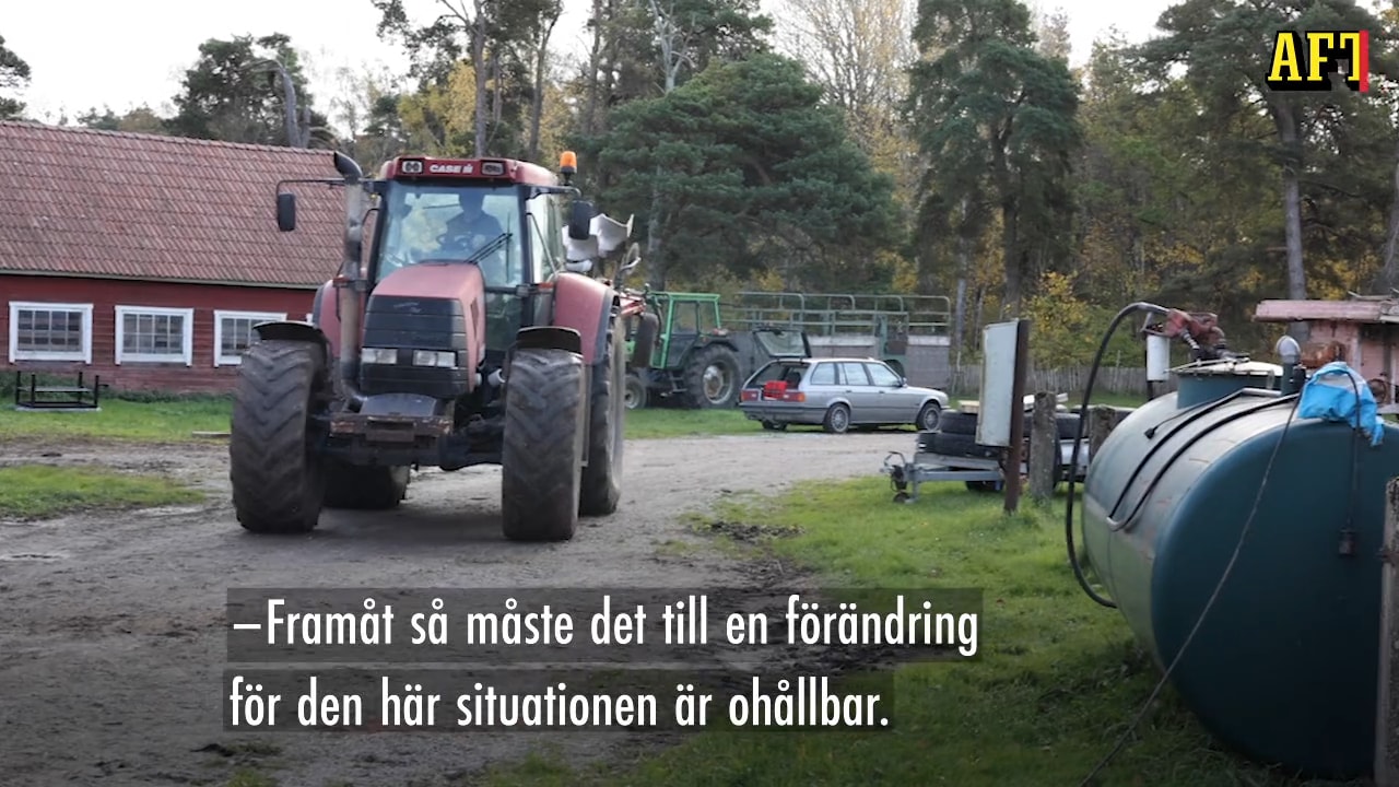 Bönder rasar över dieselpriset: ”Är ohållbart”