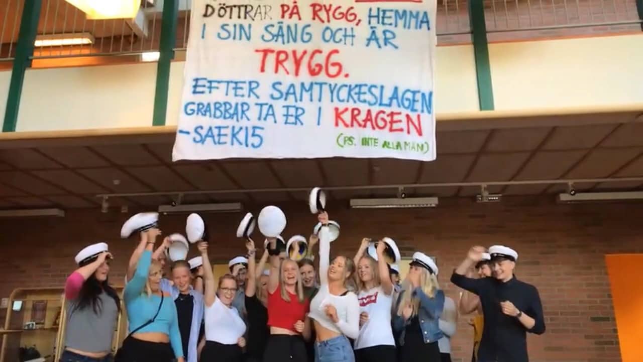 Studenternas hyllade budskap: ”Sexism är inte okej"