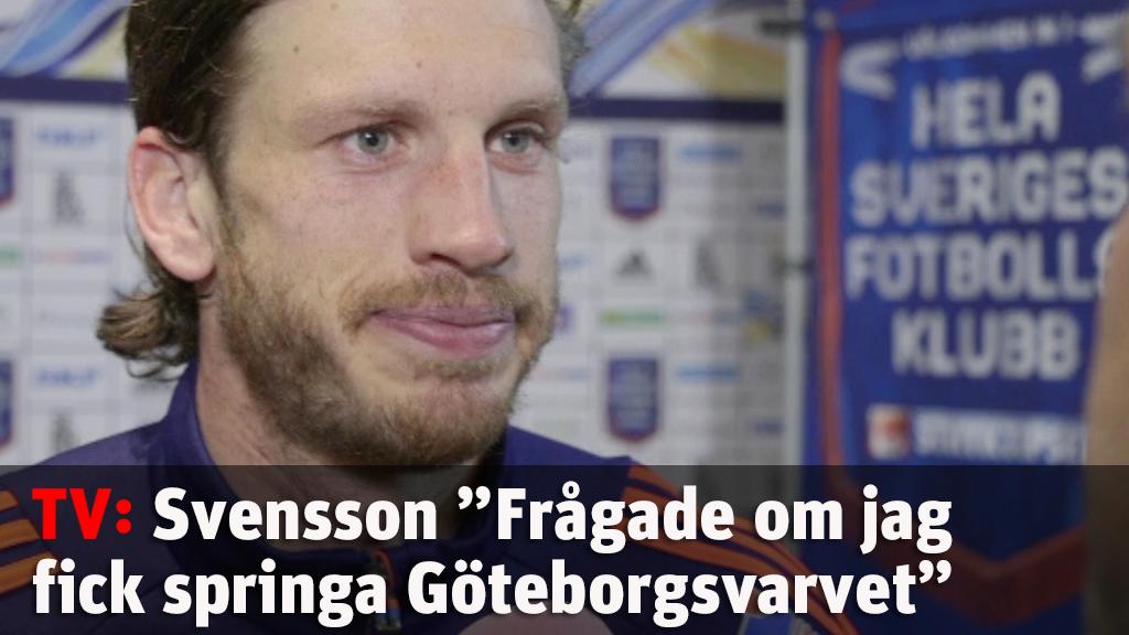 Svensson: "Frågade om jag fick springa Göteborgsvarvet"