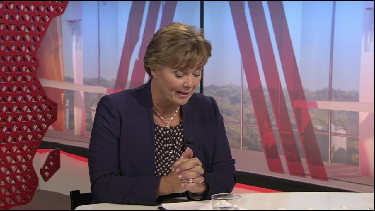 Programmet kortades - här uppstår förvirring i direktsändning