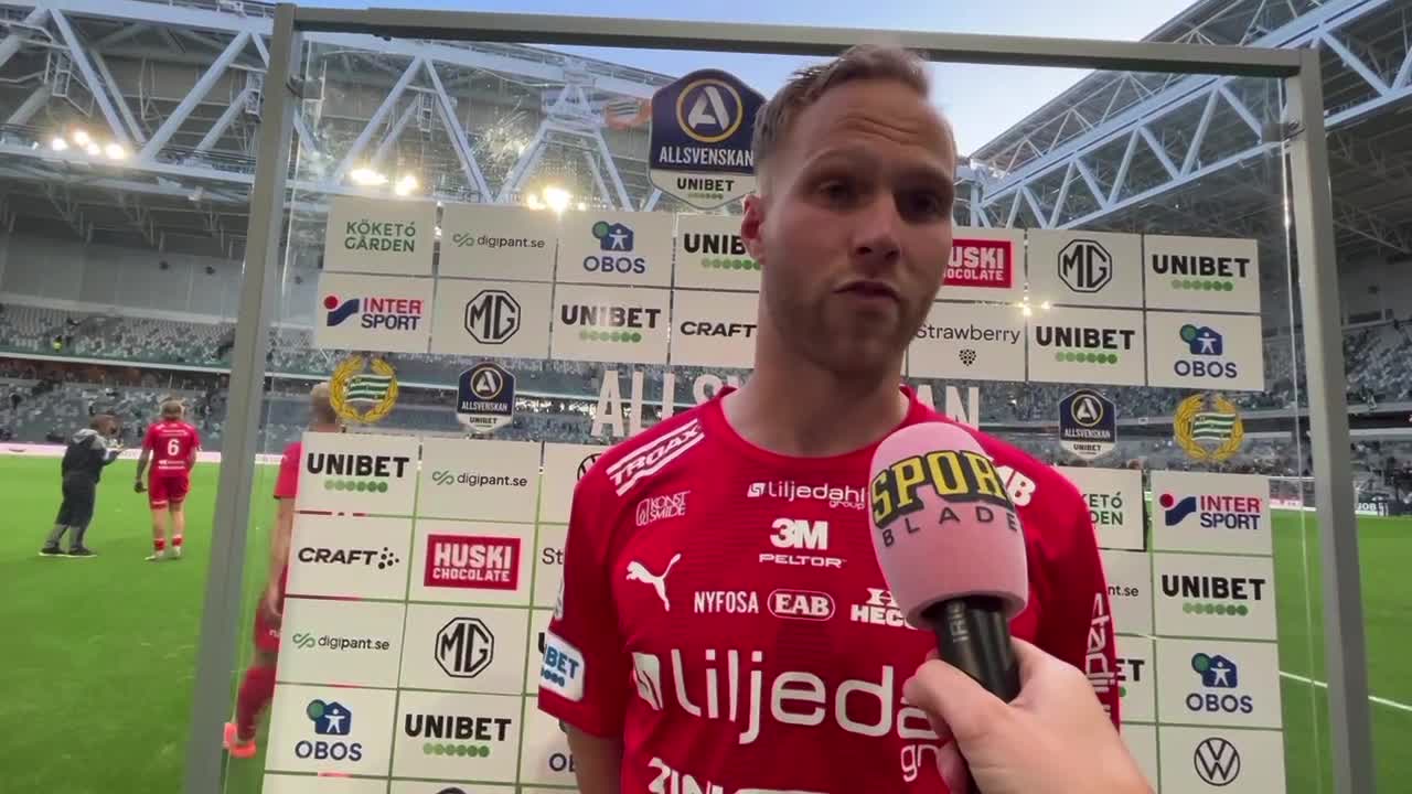 IFK Värnamos Gustav Engvall Efter Segern Mot Hammarby - Aftonbladet TV