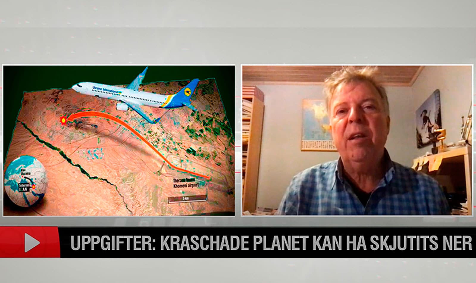 Wolfgang Hansson: "Tveksamt att Iran skulle ha saboterat planet medvetet"