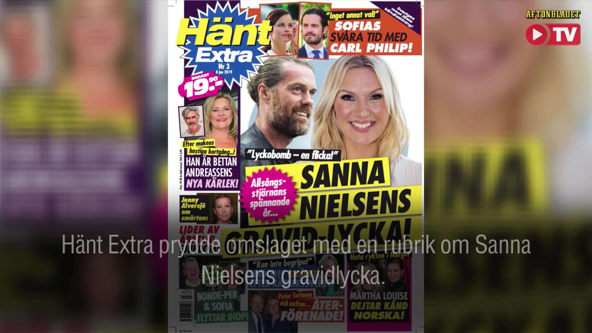 Sanna Nielsen kritiserar Hänt Extra