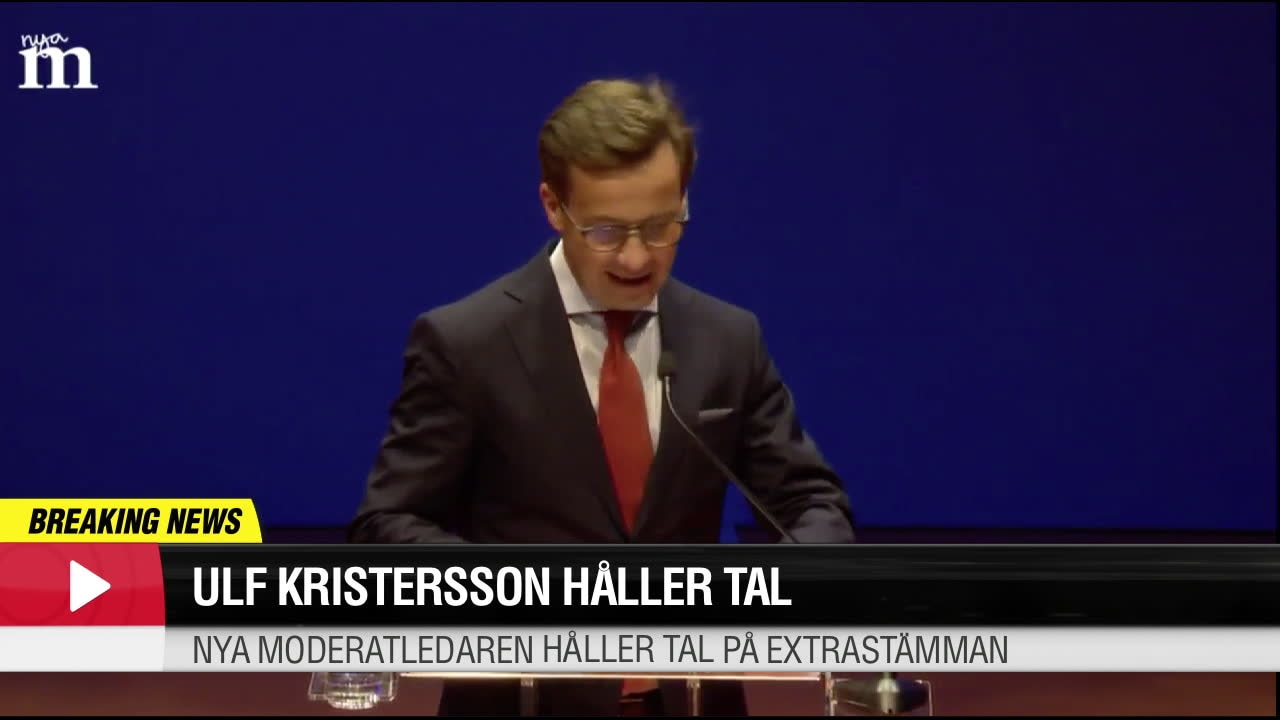 Ulf Kristerssons tal vid extrastämman