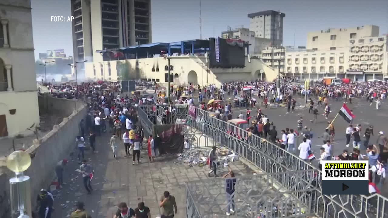 Flera döda i protester i Irak