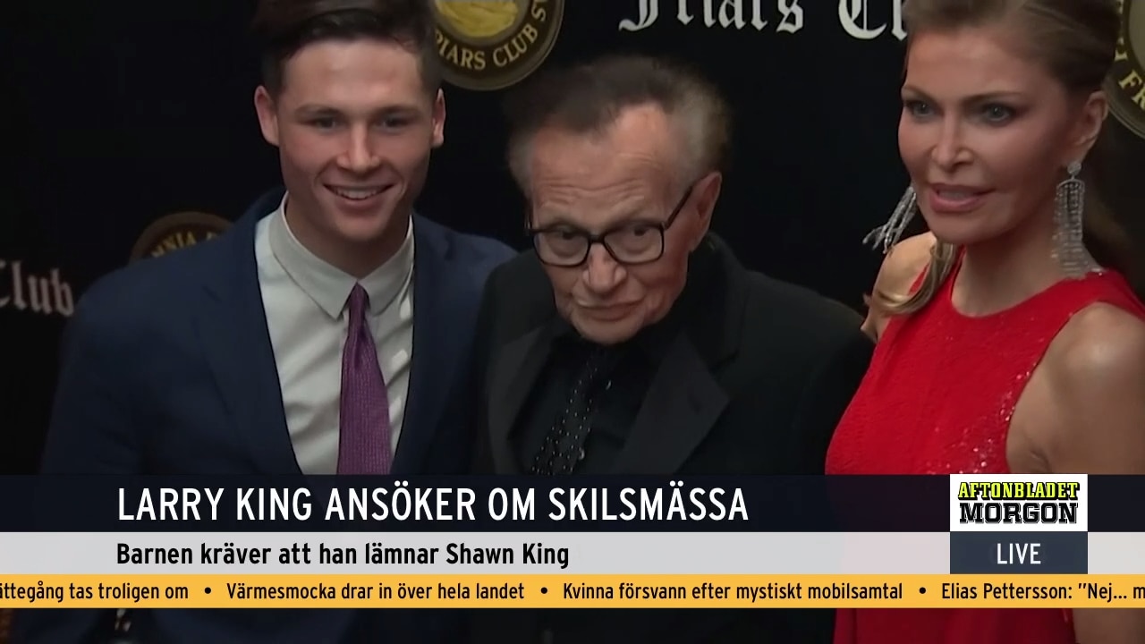 Larry King ansöker om skilsmässa för åttonde gången