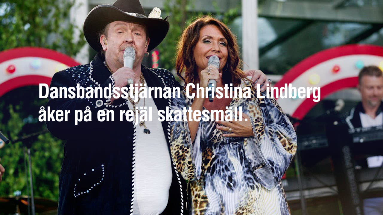 Dansbandsstjärnan åker på rejäl skattesmäll