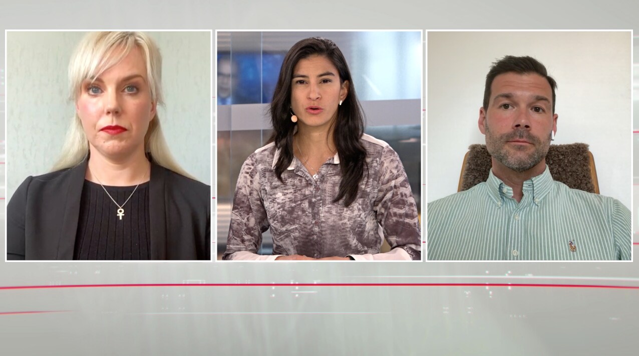 Debatt om våld mot kvinnor