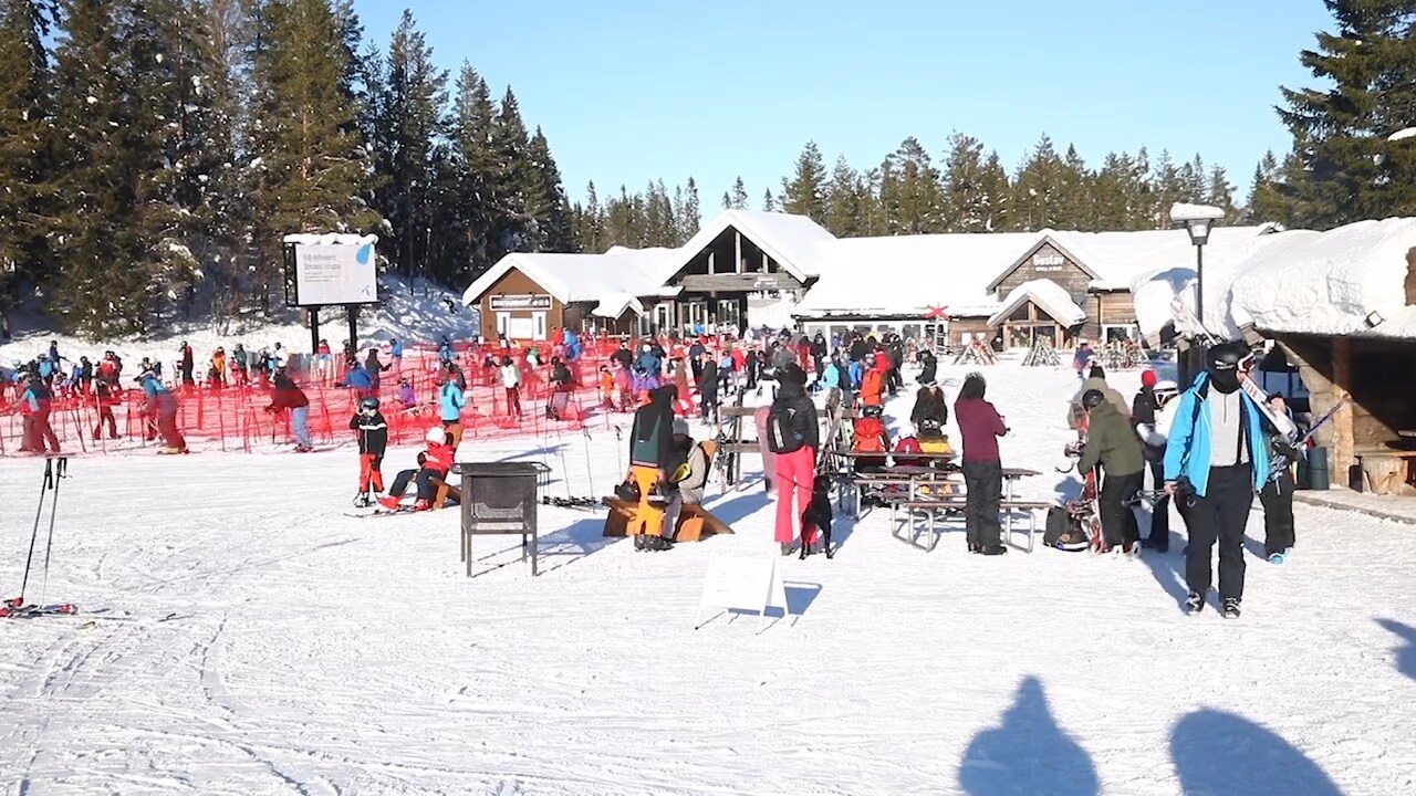 Skidturisterna: ”Klart man är lite orolig”