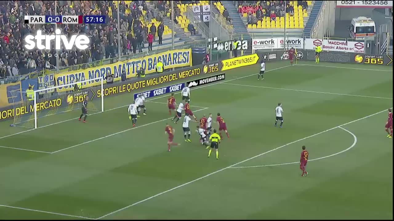 Olsen nollade Parma - se Romas mål