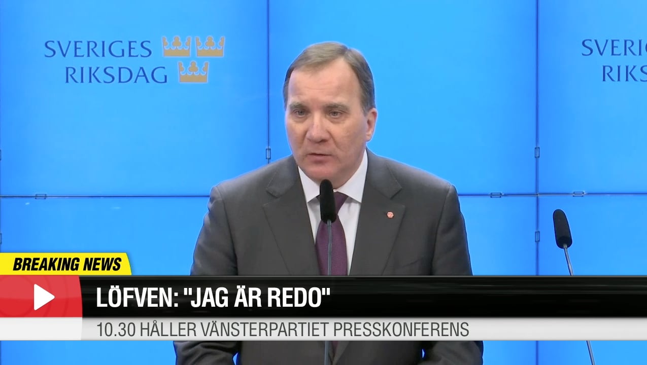 Stefan Löfven: "Jag är redo"