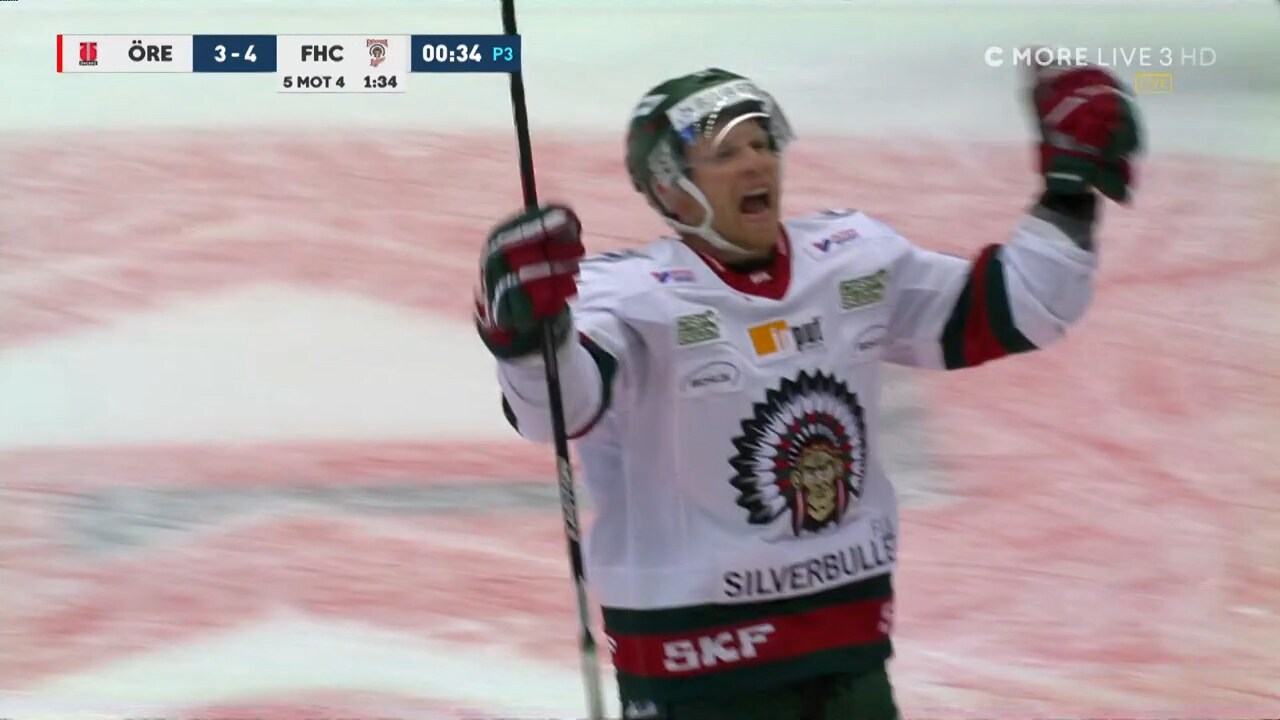 Frölunda knep segern med 34 sekunder kvar