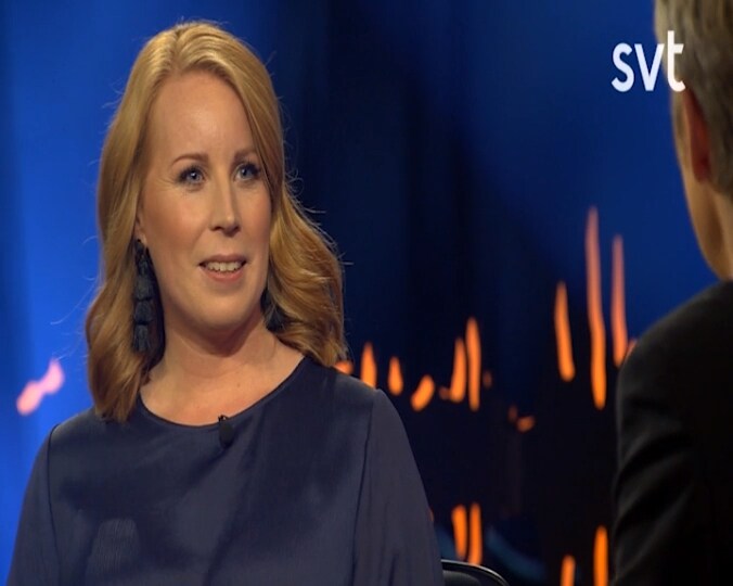 Lööf: "Sverige borde få kvinnlig statsminister"