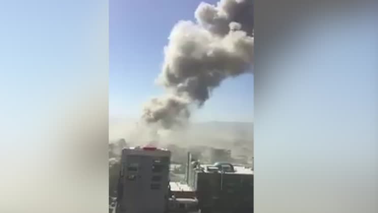 Explosion i Kabul