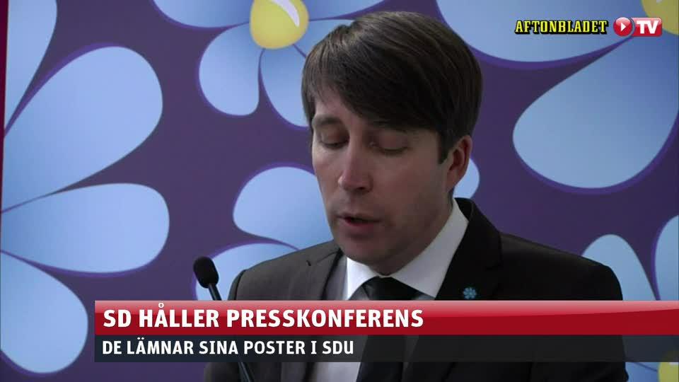 SD kastar ut sju personer ur partiet