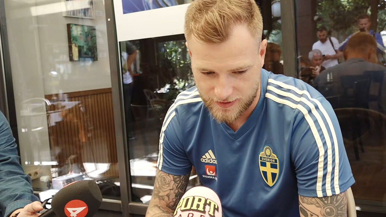 Guidetti: "Trodde foten var av"